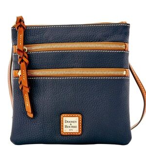 Dooney & Bourke North/South Triple Zip Crossbody